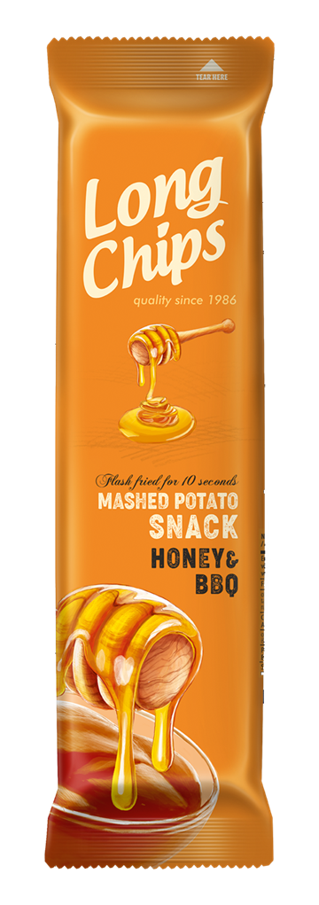 Long Chips Honey & BBQ